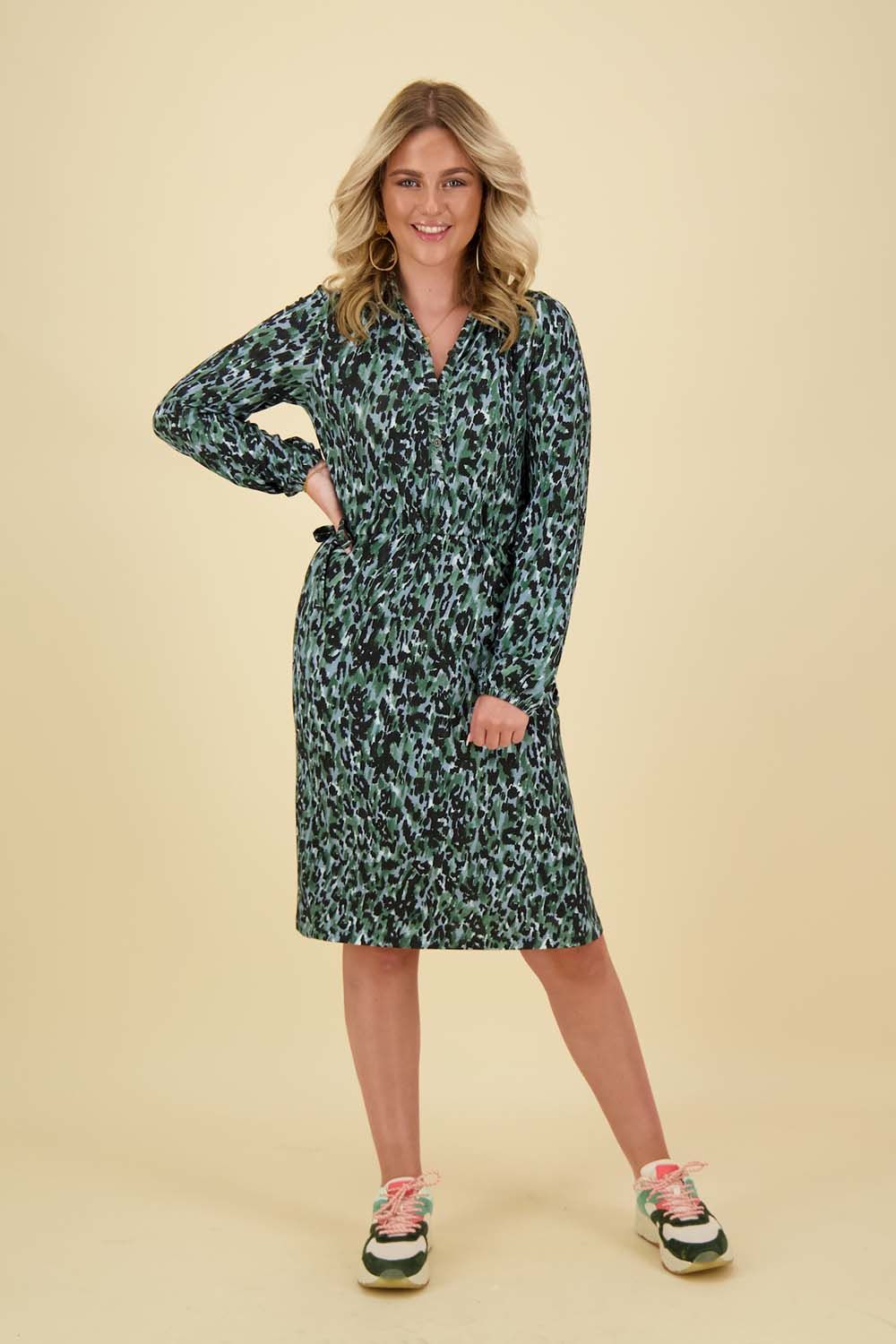 In Shape Jurk Victoria Groen In Shape Jurk Victoria Groen