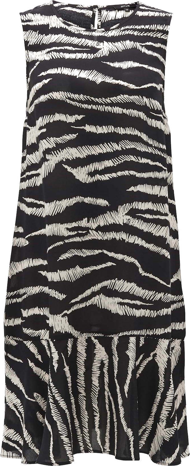 Opus Jurk Wenola Safari Zwart Opus Jurk Wenola Safari Zwart