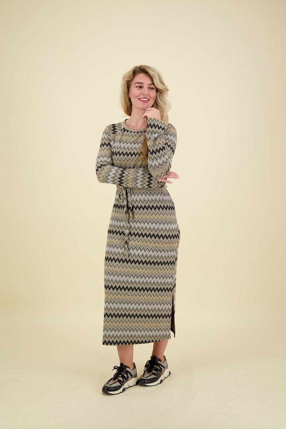 Geisha Jurk Bruin Geisha Jurk Bruin