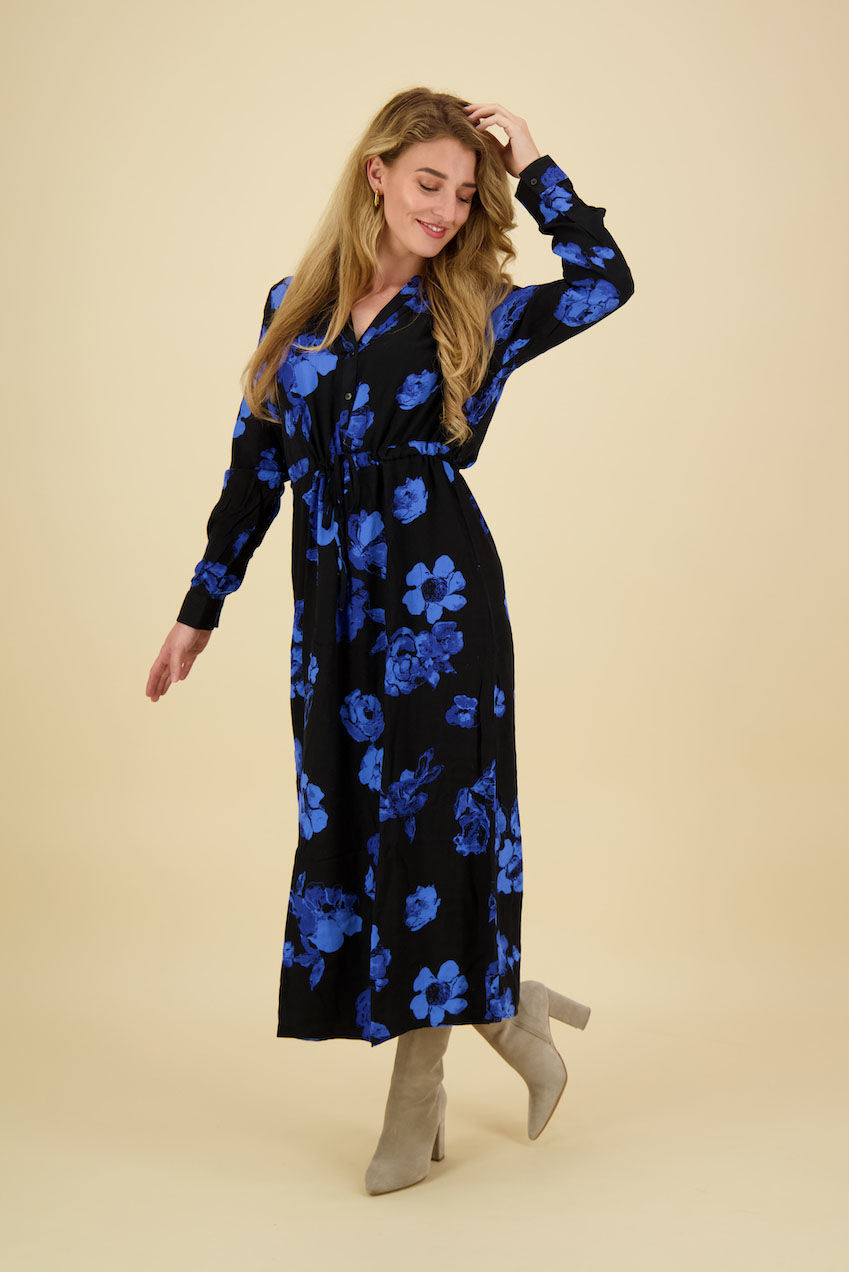 Selected Femme Jurk Katrina Zwart  Selected Femme Jurk Katrina Zwart