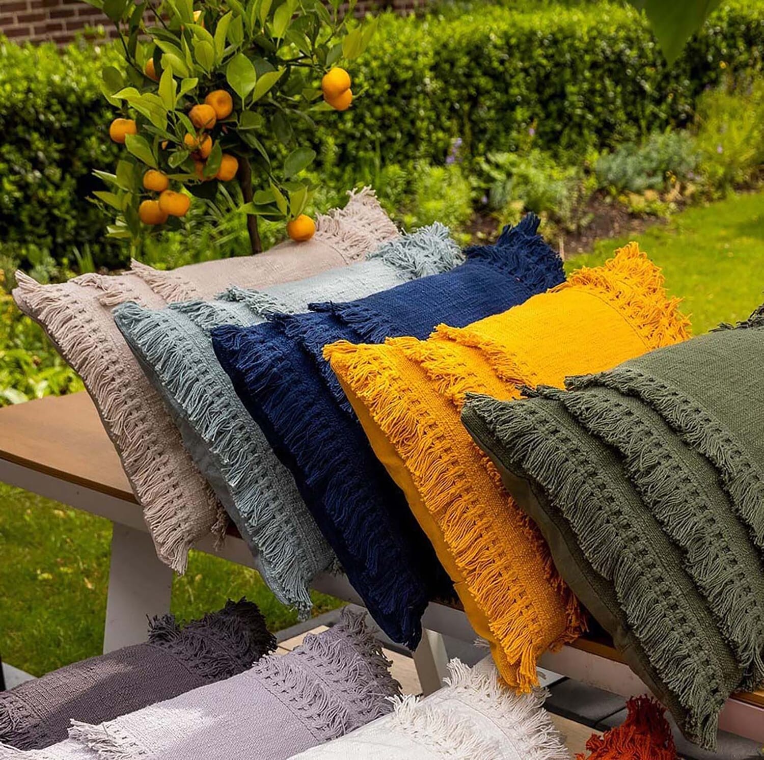 Dutch Decor Kussen Fara  Pumice Beige Dutch Decor Kussen Fara  Pumice Beige