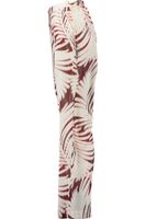 trousers print Rood