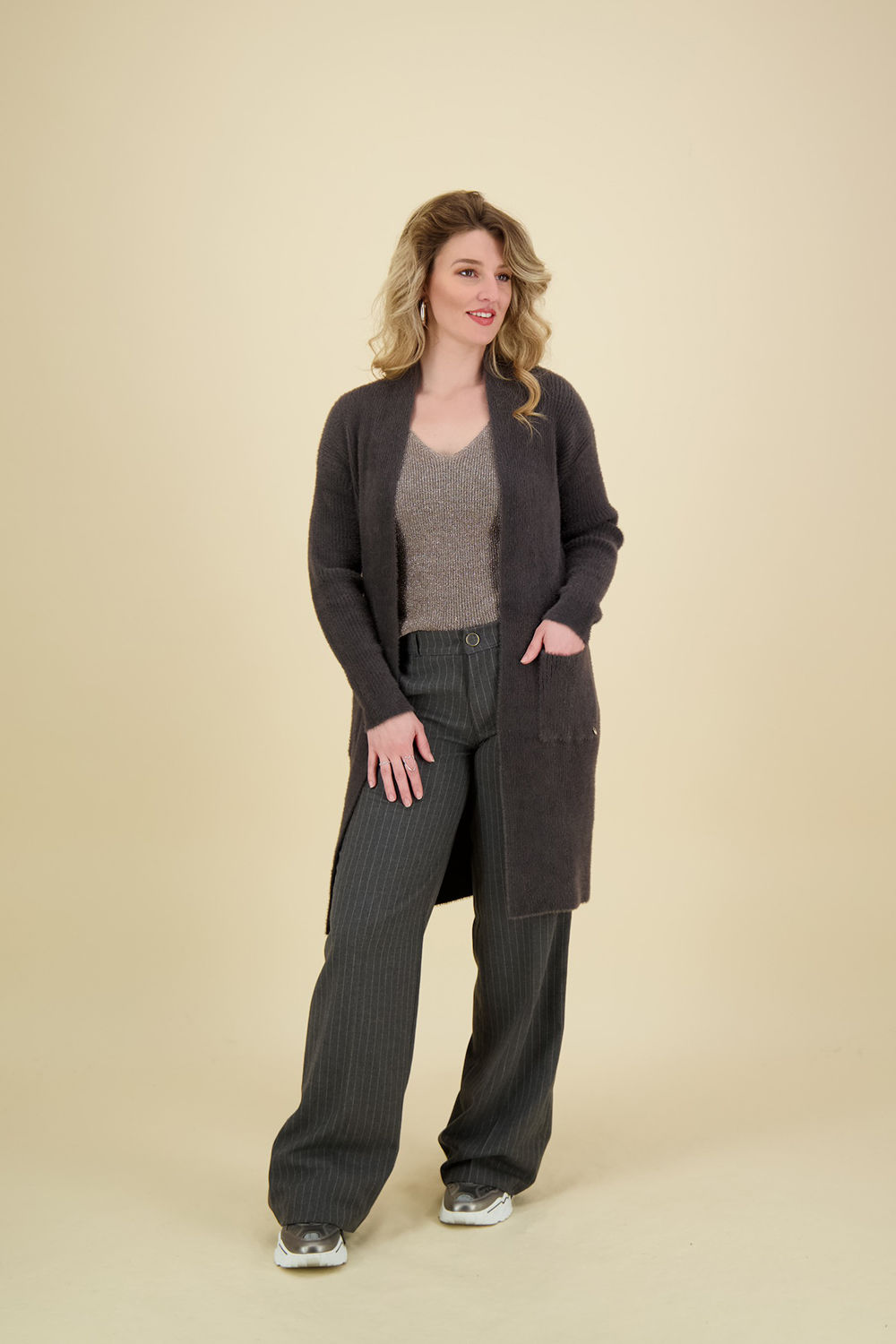 Rino & Pelle Vest Sara Grijs Rino & Pelle Vest Sara Grijs