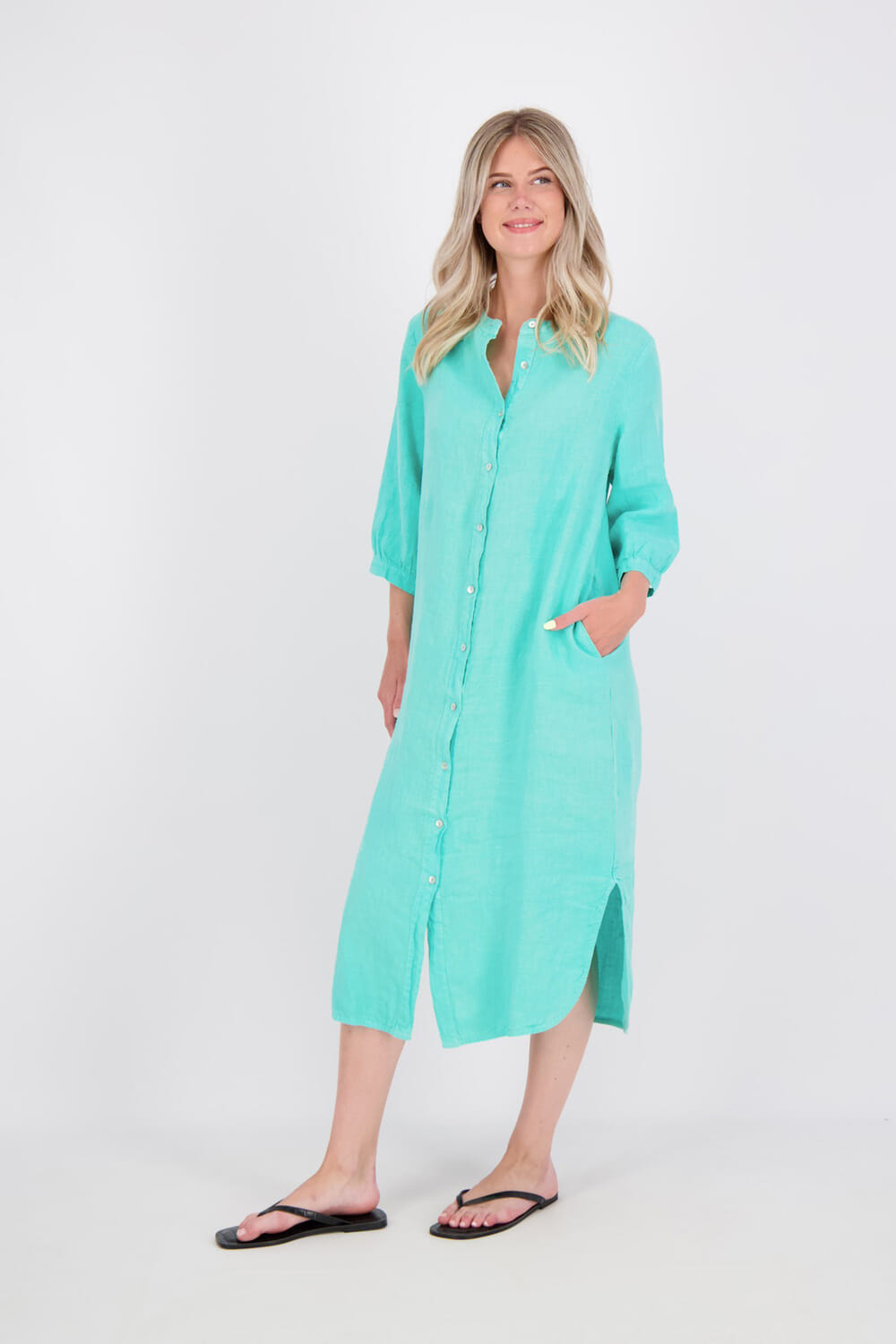 Zusss Jurk Groen  Zusss Jurk Groen