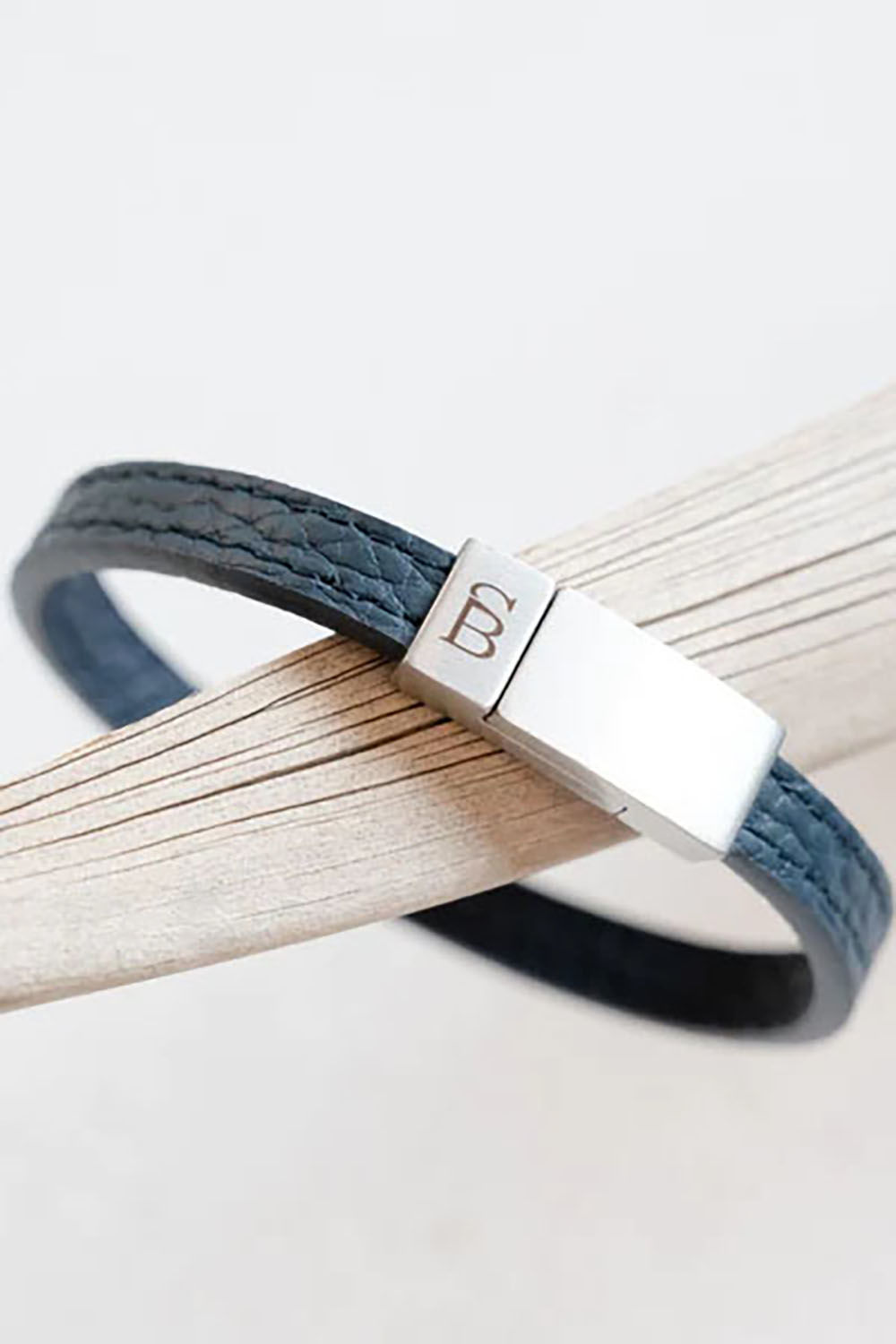 Steel & Barnett Armband Grady Blauw Steel & Barnett Armband Grady Blauw