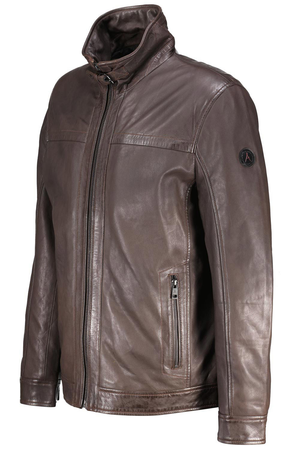 Donders 1860 Leren Jas Bruin Donders 1860 Leren Jas Bruin