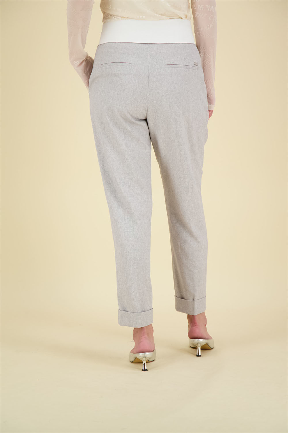 Scotch & Soda Broek Lily Grijs Scotch & Soda Broek Lily Grijs