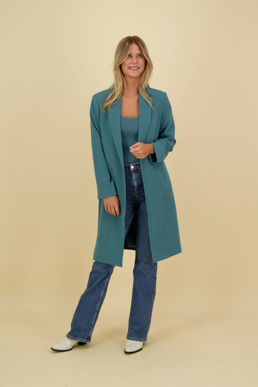 Yaya Blazer Blauw Yaya Blazer Blauw