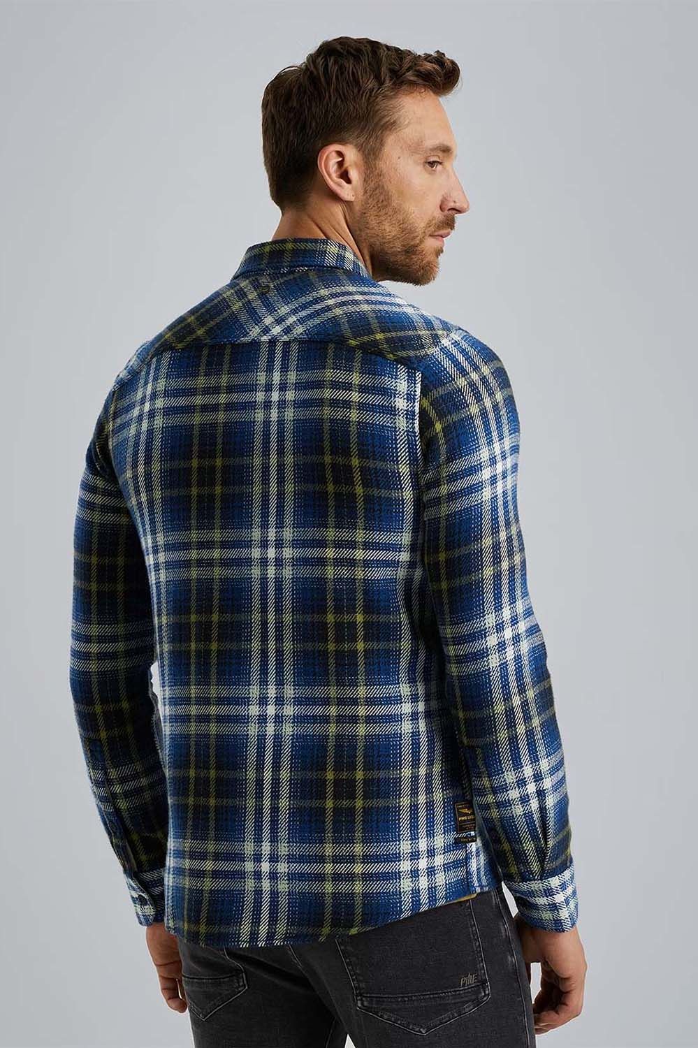 Pme Legend Overhemd Blauw Pme Legend Overhemd Blauw