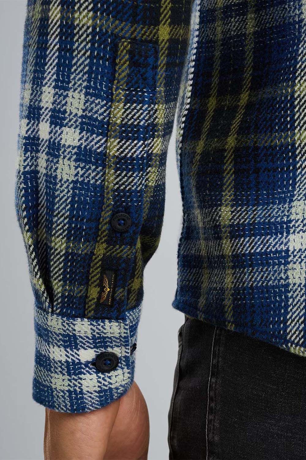 Pme Legend Overhemd Blauw Pme Legend Overhemd Blauw