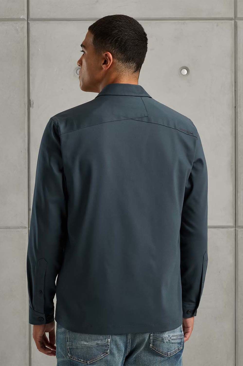 Cast Iron Overhemd Blauw Cast Iron Overhemd Blauw