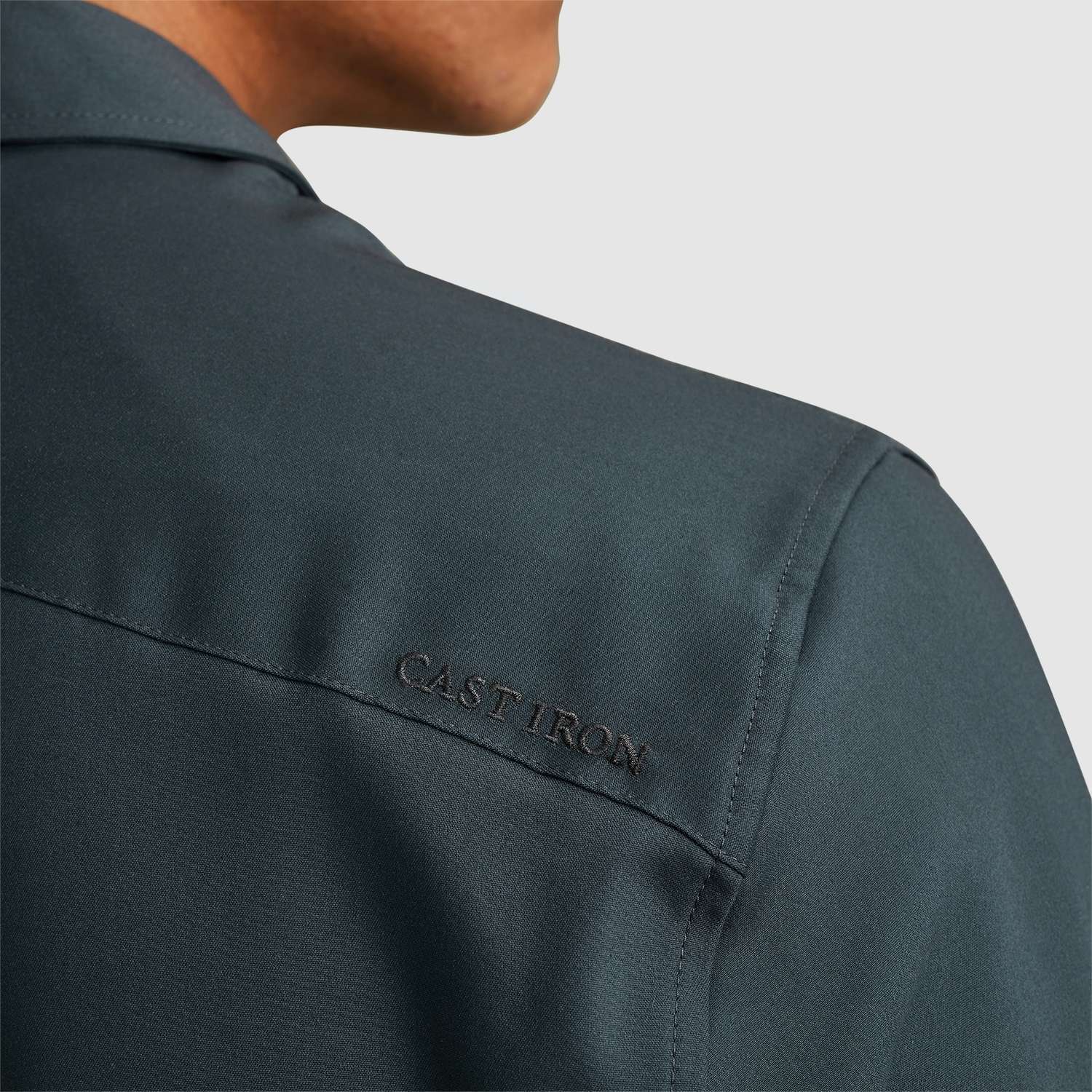 Cast Iron Overhemd Blauw Cast Iron Overhemd Blauw