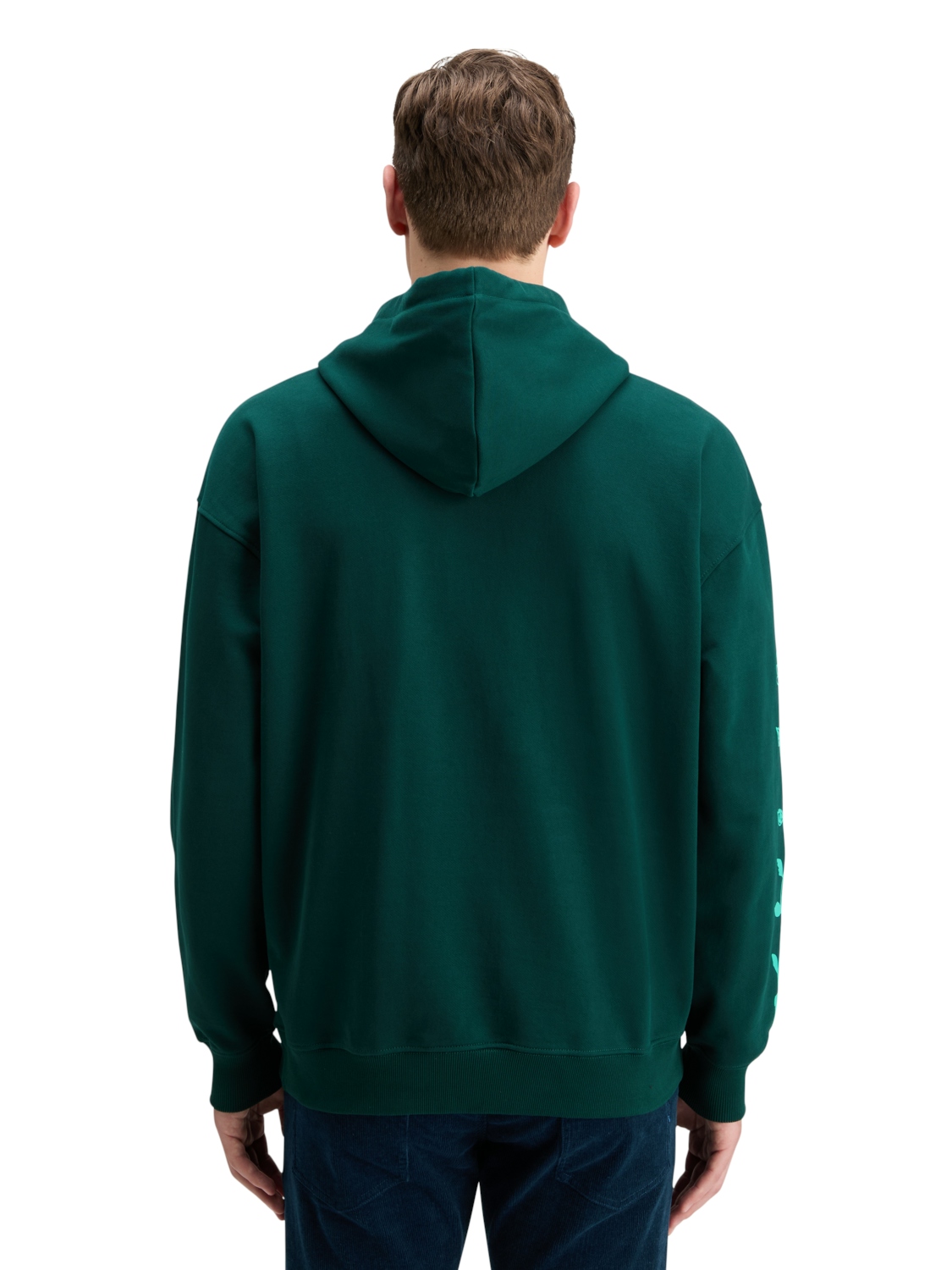 Scotch & Soda Hoodie Artwork Groen Scotch & Soda Hoodie Artwork Groen