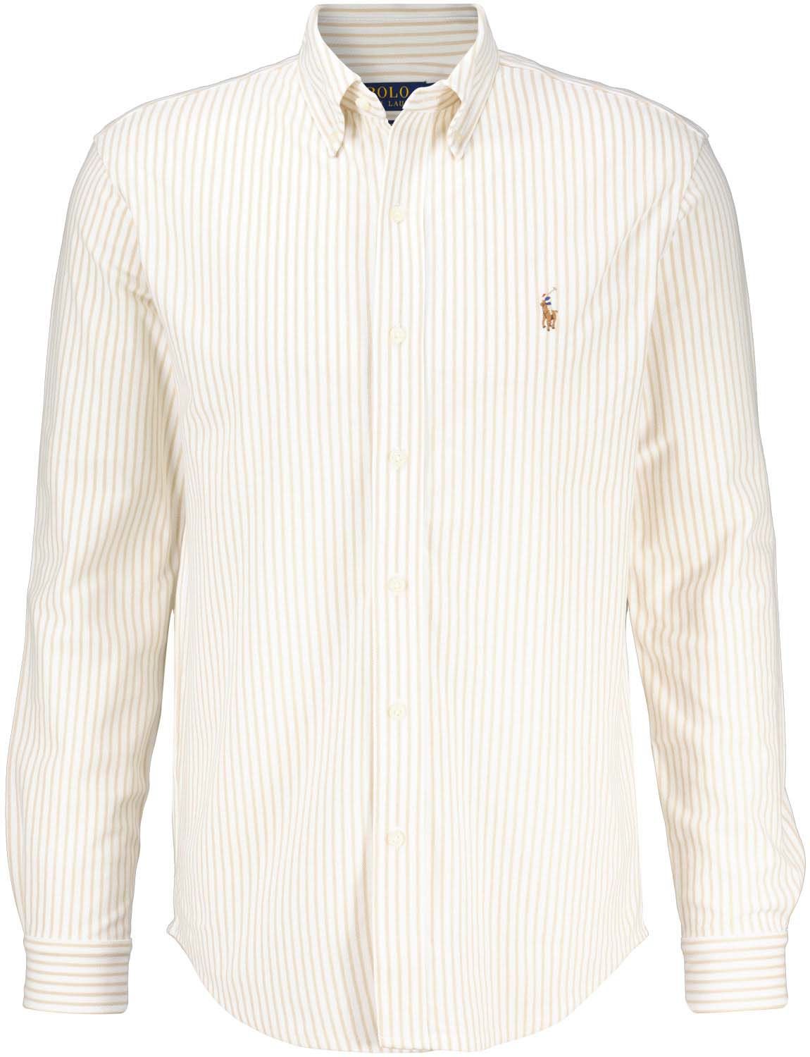 Polo Ralph Lauren Overhemd Beige  Polo Ralph Lauren Overhemd Beige