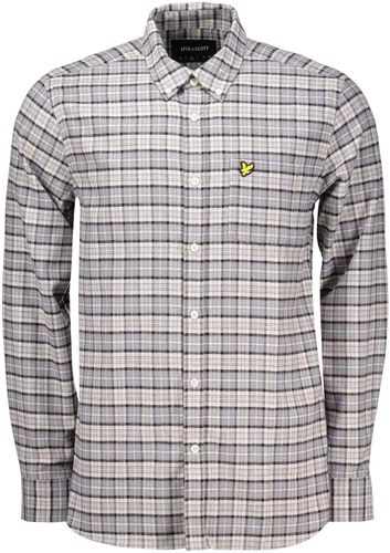 Lyle & Scott check flannel shirt Wit