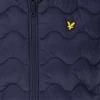 quilted gilet Blauw