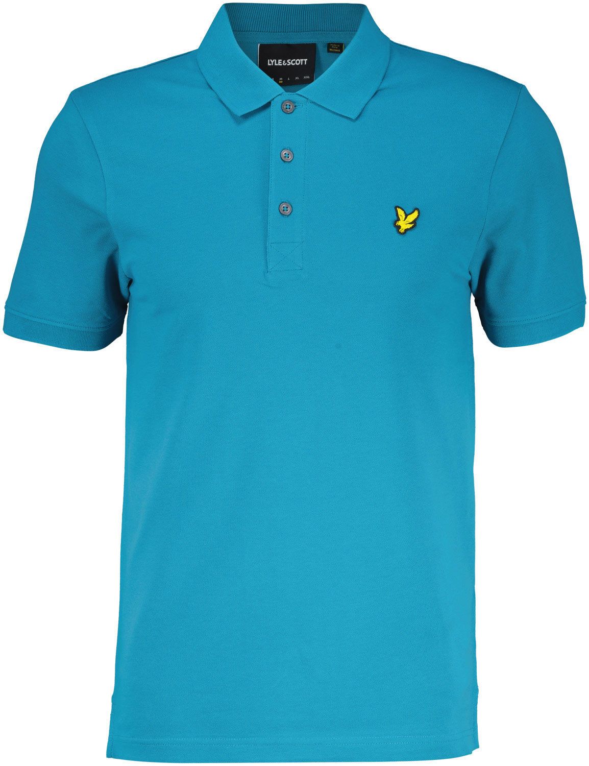 Lyle & Scott Polo Aqua Blauw