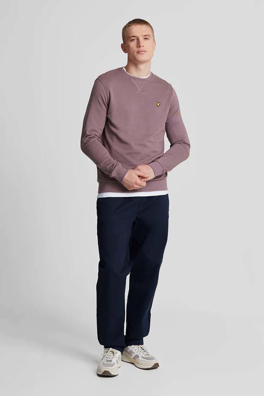 Lyle & Scott Sweater Paars