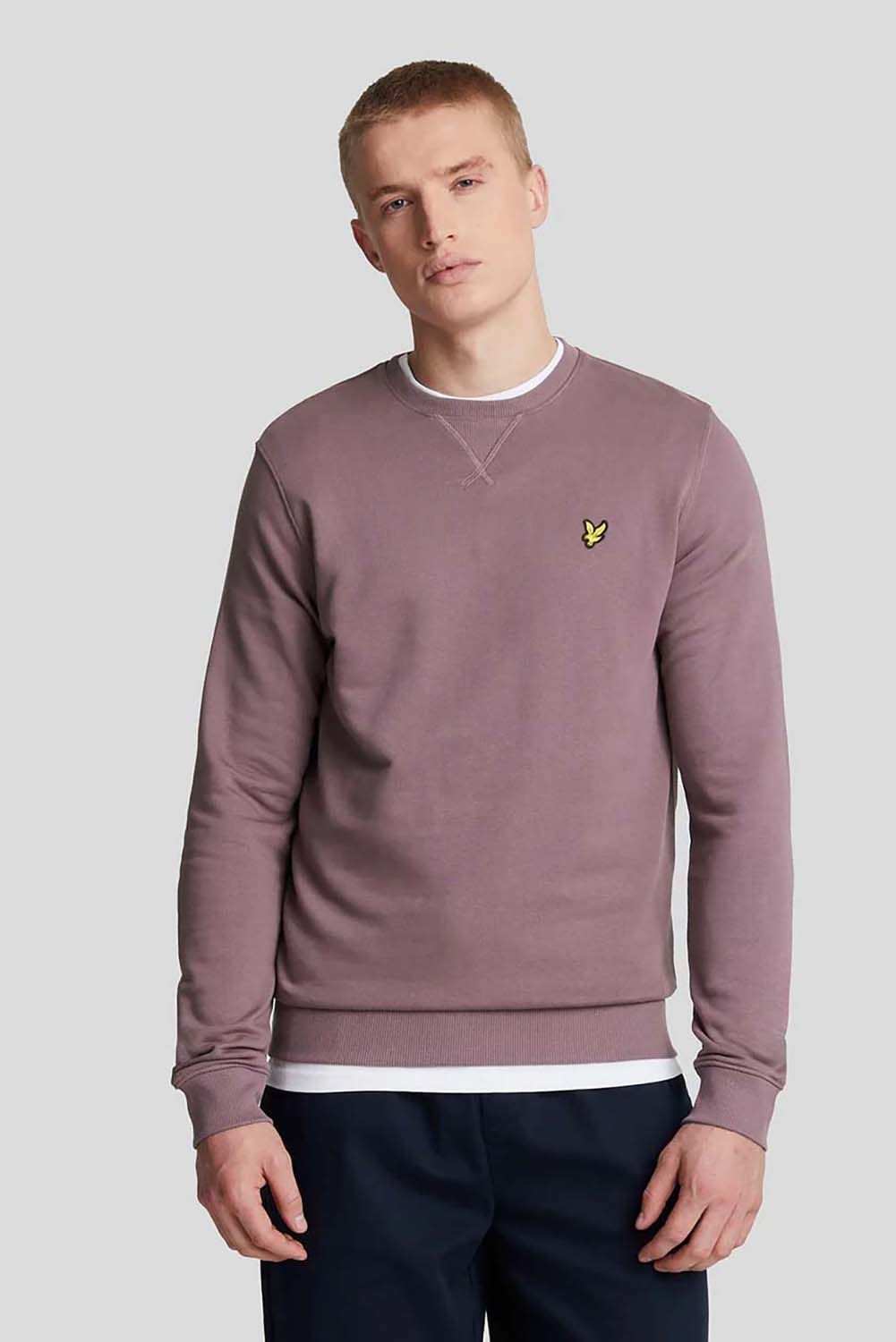 Lyle & Scott Sweater Paars