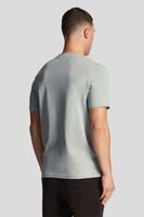 T-shirt Contrast Pocket Blauw