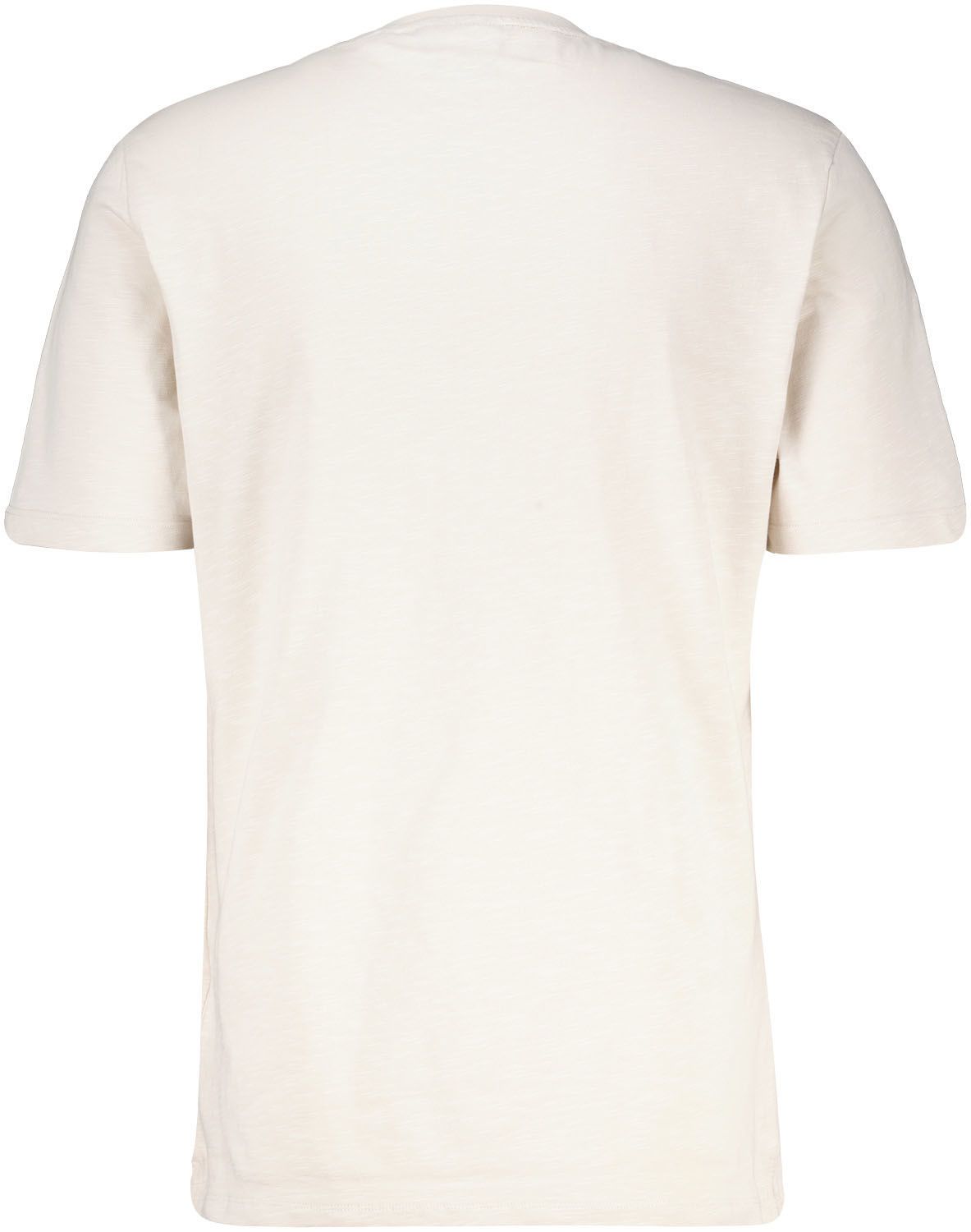 Lyle & Scott T-Shirt Slub Crème Wit
