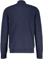 lamswool zip trough Blauw