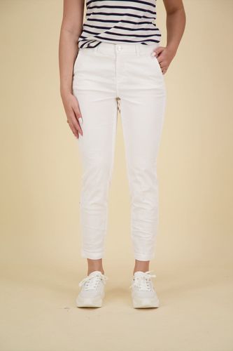 Mac Jeans Dames Lange broek Wit