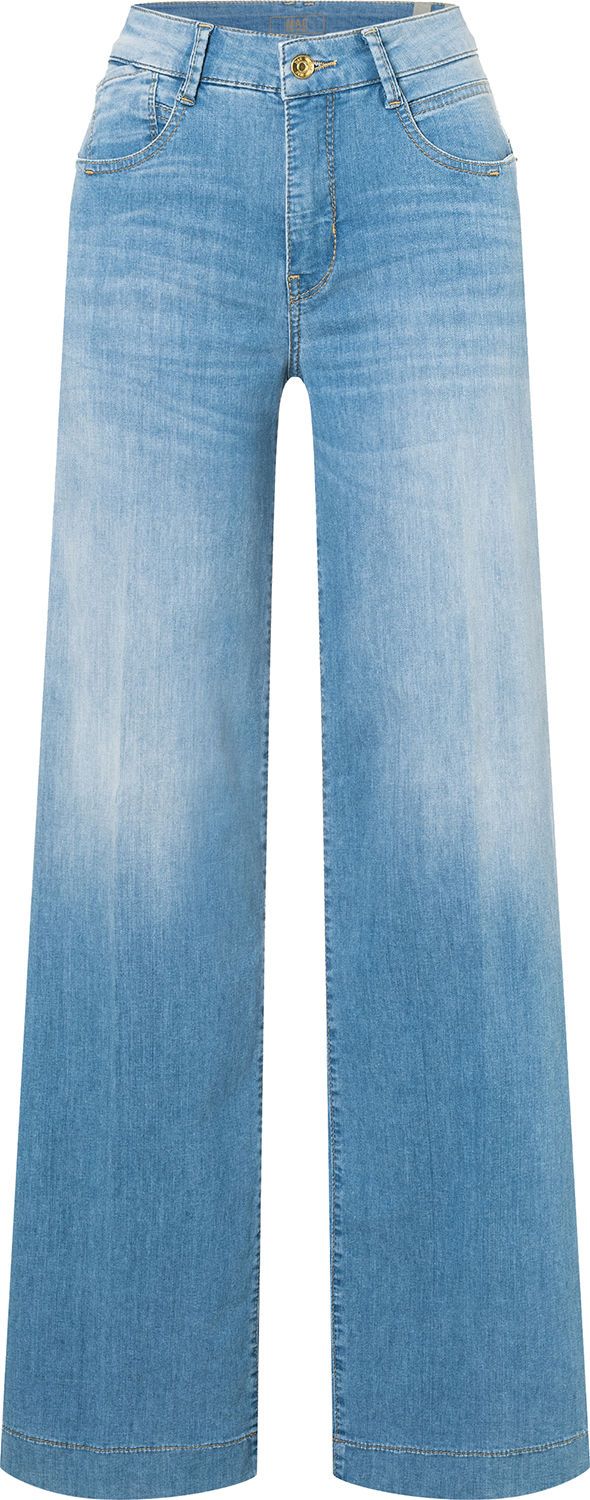 Mac Jeans Jeans Rich Palazzo Blauw