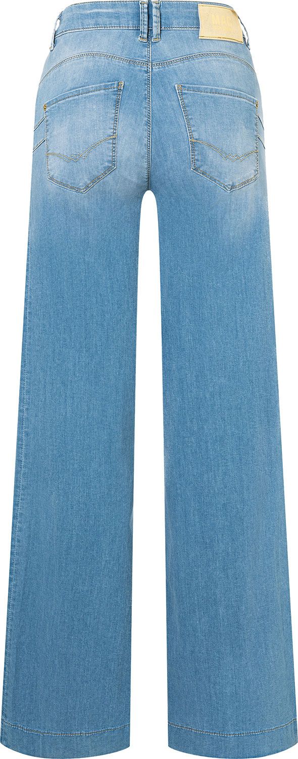 Mac Jeans Jeans Rich Palazzo Blauw