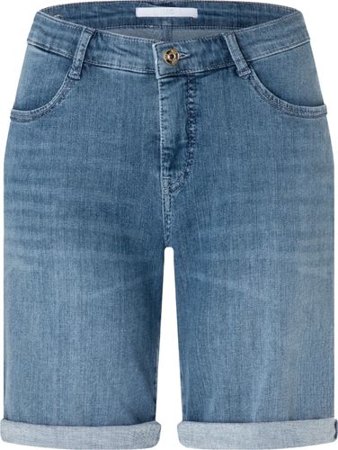 Mac Jeans Dames Short Blauw