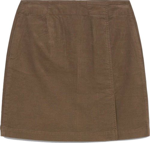 Marc O'Polo Skirt, easy shape, with cutline, pl Bruin