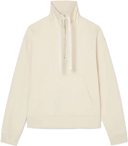 Marc O'Polo Sweat, turtle neck with zipper and Wit