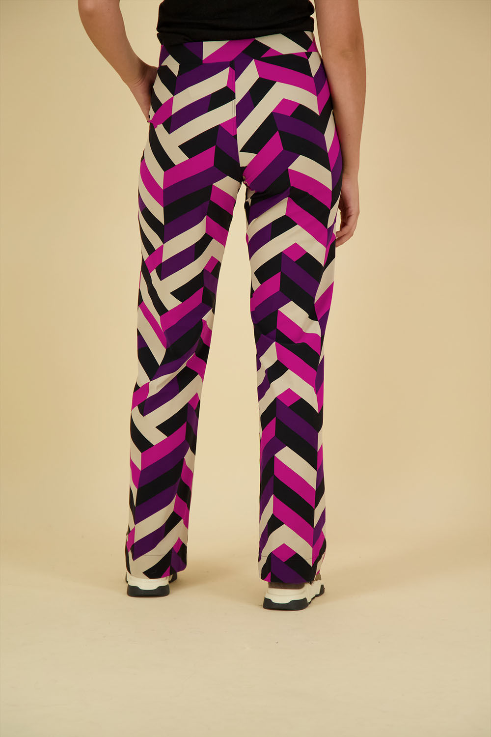 Studio Anneloes Broek Marilon Graphic Paars Studio Anneloes Broek Marilon Graphic Paars