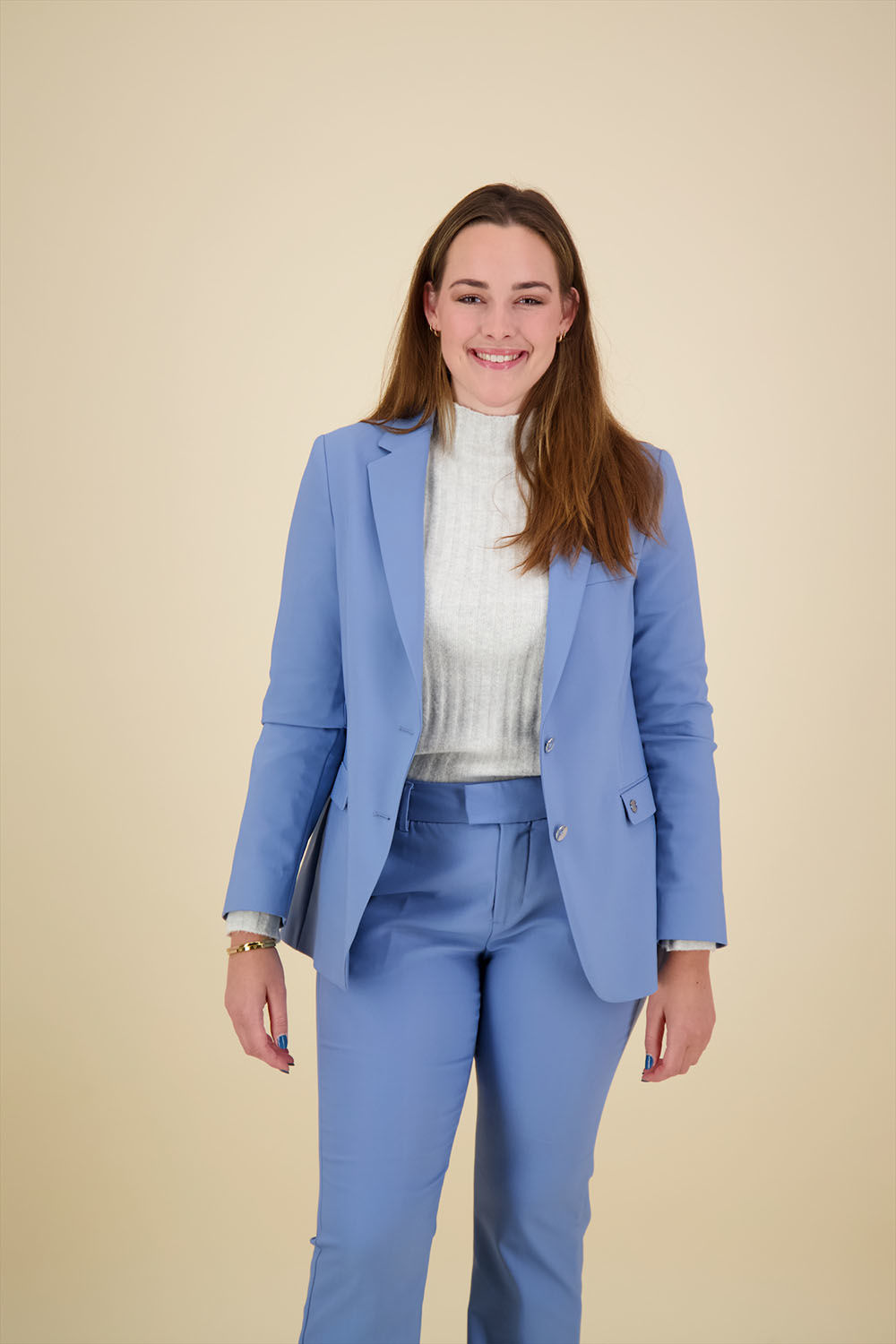 Mos Mosh Blazer Mary Blauw  Mos Mosh Blazer Mary Blauw
