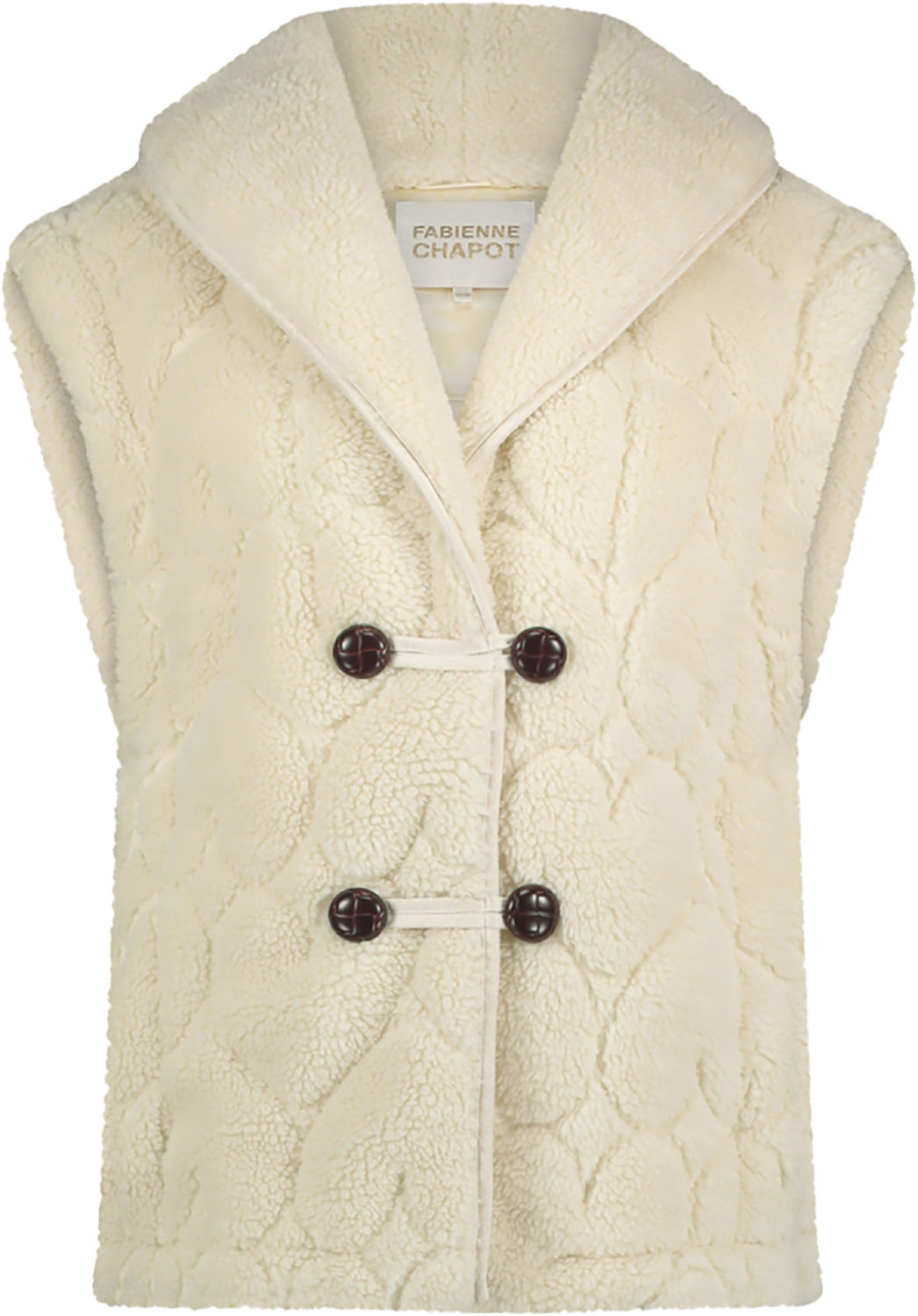 Fabienne Chapot Gilet Merlin Wit Fabienne Chapot Gilet Merlin Wit