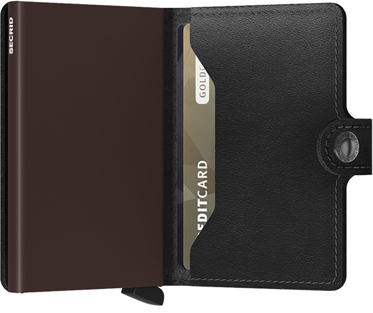 Secrid Portemonnee Miniwallet Original Zwart Secrid Portemonnee Miniwallet Original Zwart