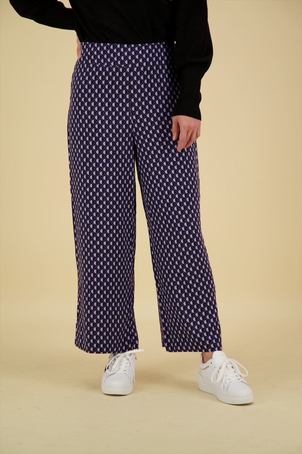 Opus Pantalon Misha Blauw Opus Pantalon Misha Blauw