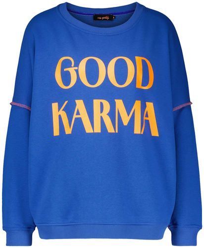 Miss Goodlife roundneck good vibes Blauw