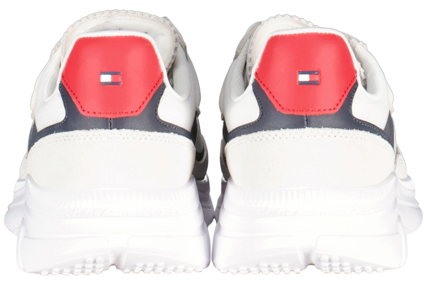 Tommy Hilfiger Sneakers Runner Tech Wit Tommy Hilfiger Sneakers Runner Tech Wit