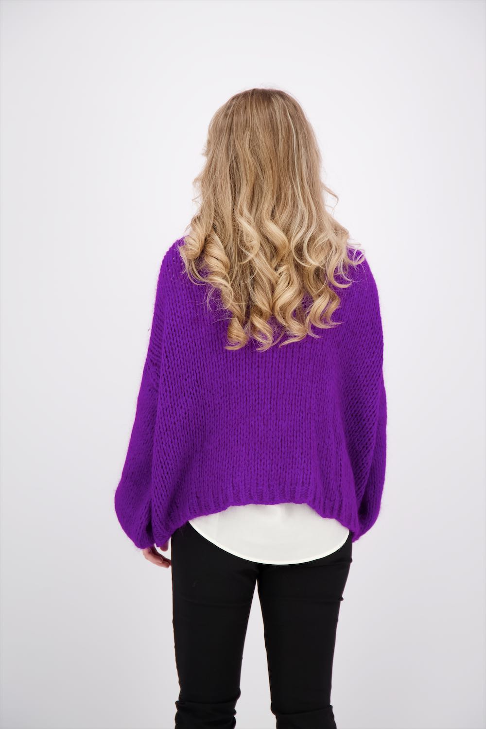 Bomont Vest Mohair Paars Bomont Vest Mohair Paars