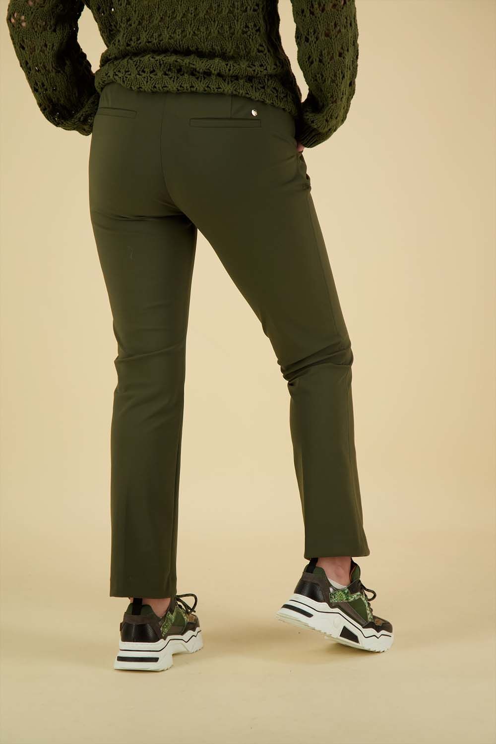 Mos Mosh Pantalon Ellen Izzy Groen