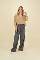 Pantalon Leslie Zwart