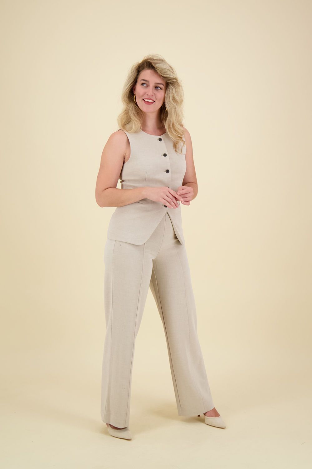 MSCH Copenhagen Broek Mirabelle Beige