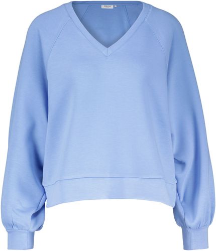 MSCH Copenhagen Sweatshirt Nelina Ima Q Raglan V  Blauw