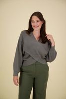 Pullover Zinelle Rachelle Wrap Groen