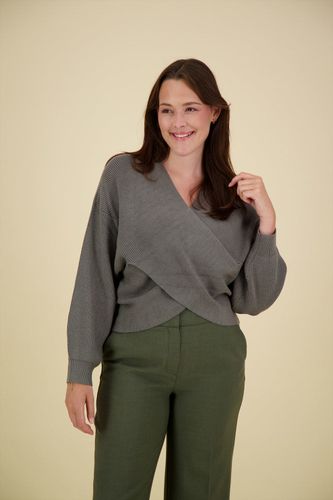 MSCH Copenhagen Pullover Zinelle Rachelle Wrap Groen