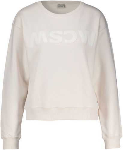 MSCW Sweater Logo Wit