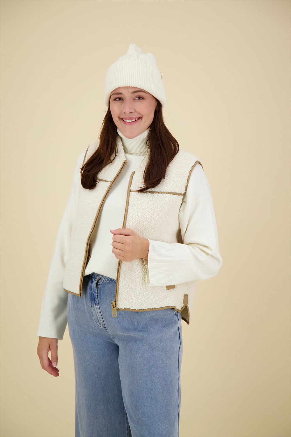 Barts Muts Haveno Beanie Gebroken Wit Barts Muts Haveno Beanie Gebroken Wit