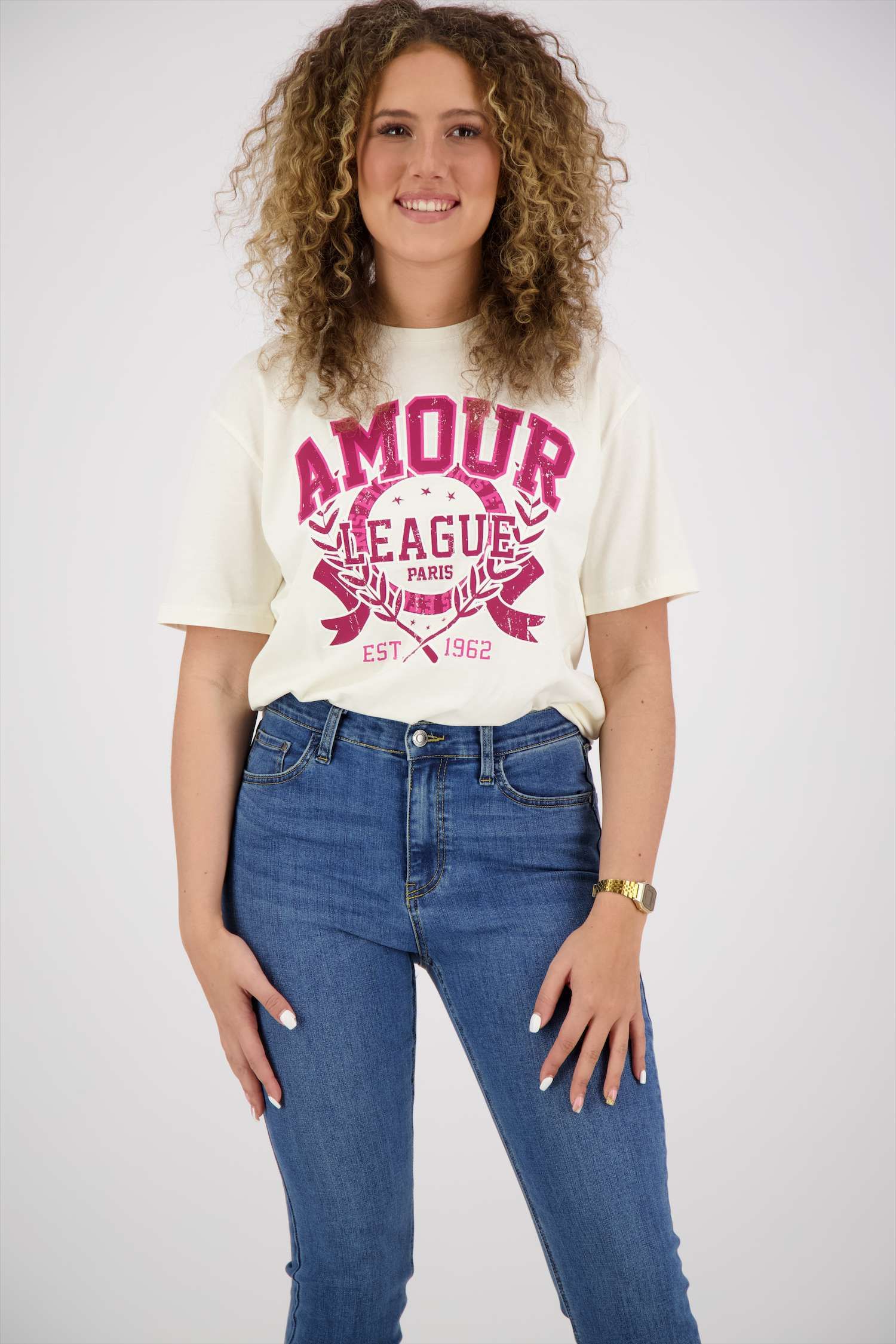 My Jewellery T-Shirt Amour Wit