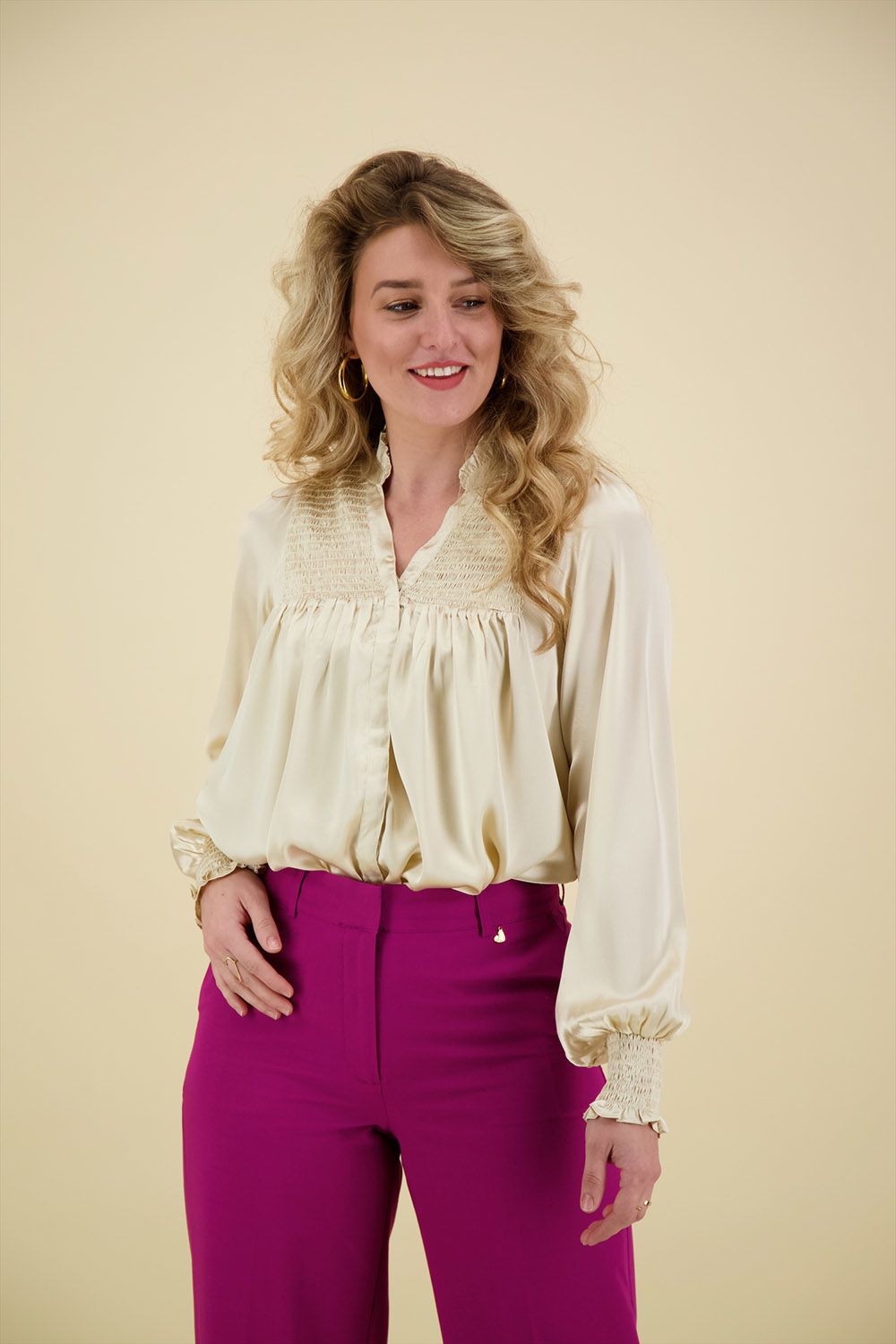 Neo Noir Blouse Jill Beige